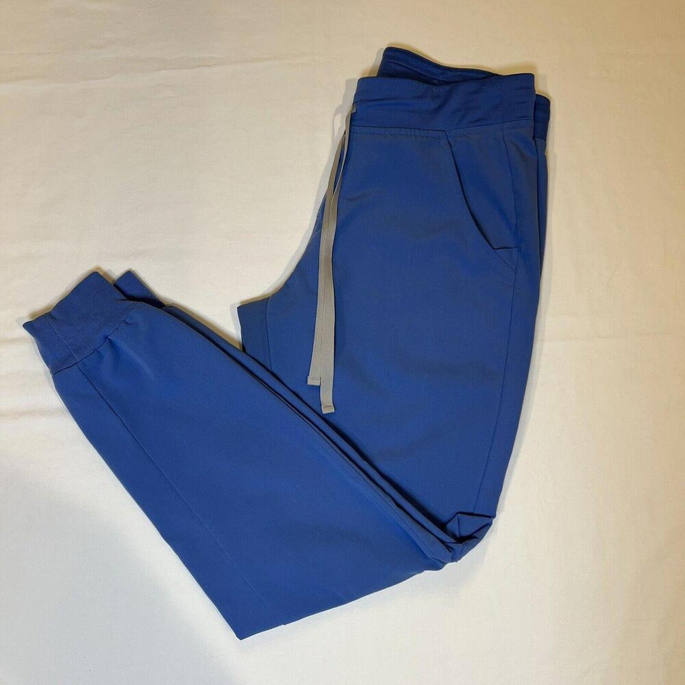 FIGS Size Small Women’s Light Blue Drawstring‎ Jogger Scrub Pants